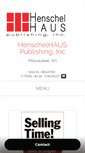 Mobile Screenshot of henschelhausbooks.com